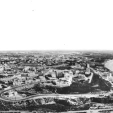 panorama d&amp;#039;Agadir avec vue sur la plage et le port de la ville dans la vallée du Souss