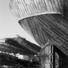 Agadir bateau port casbah carénage gouvernail planches bois casbah réparation